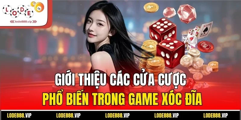 Giới thiệu các cửa cược phổ biến trong game xóc đĩa